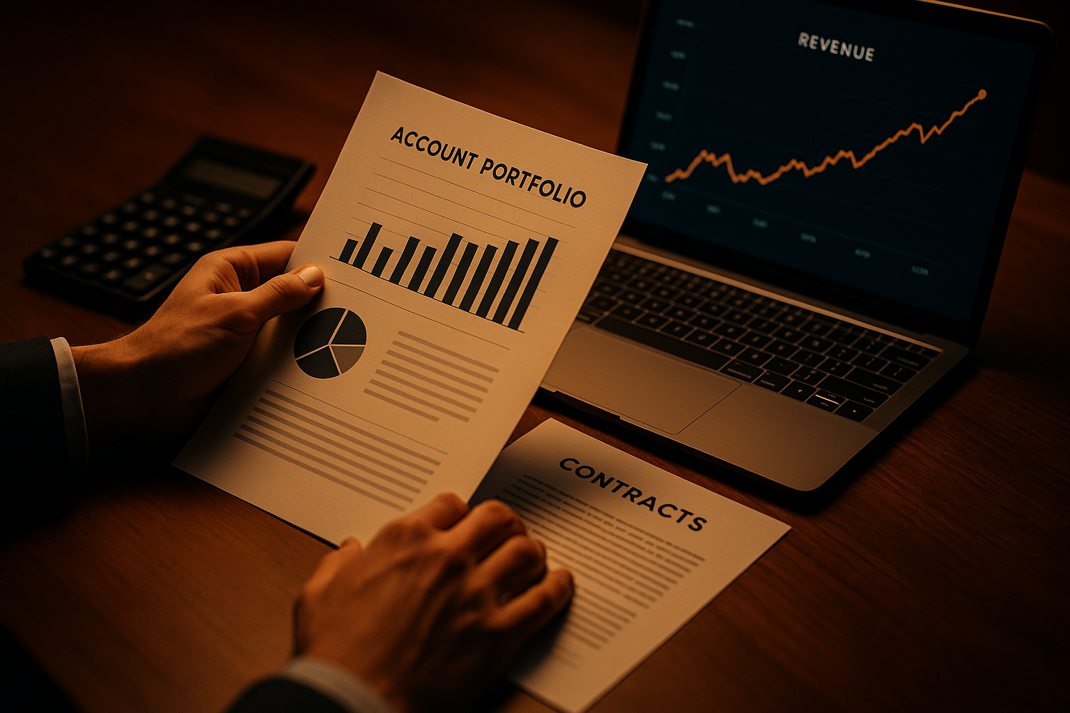 Reviewing an account portfolio and valuation